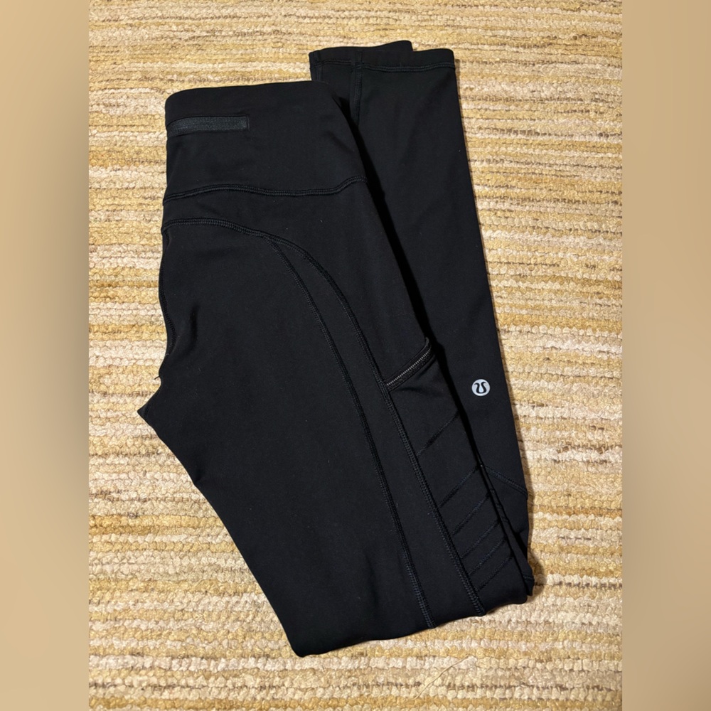 Lululemon athletica black leggings size 4